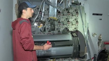 Un inquilino moroso destroza el local que había alquilado a una familia de Santurce