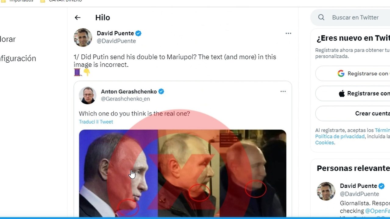 Ukraine accuses Putin of sending a double to Mariupol