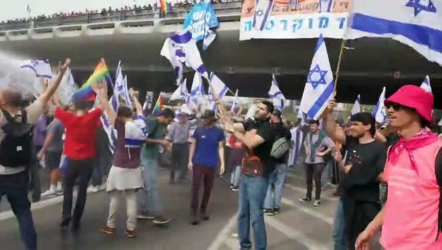 مواجهات مع الشرطة وعمليات توقيف خلال الاحتجاجات ضد الإصلاح القضائي في إسرائيل