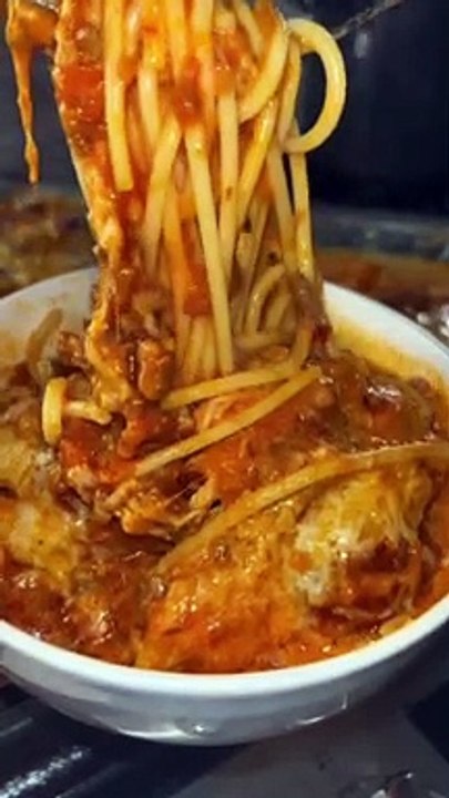 HOW TO MAKE VIRAL PASTA SPAGHETTI STEP BY STEP TUTORIAL RECIPE