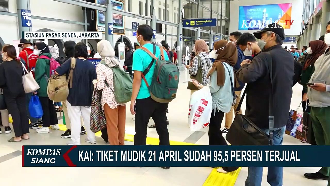 Tiket Mudik Jalur Kereta Api Hampir Ludes, KAI Daop I Jakarta Sarankan Tengok Jadwal Alternatif