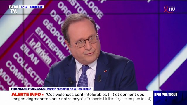 François Hollande assure qu'il faut être absolument ferme sur les excès et les outrances concernant les dérapages de la BRAV-M