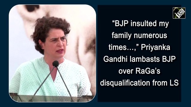 ‘BJP insulted my family numerous times…,’ Priyanka Gandhi lambasts BJP over RaGa’s disqualification from LS