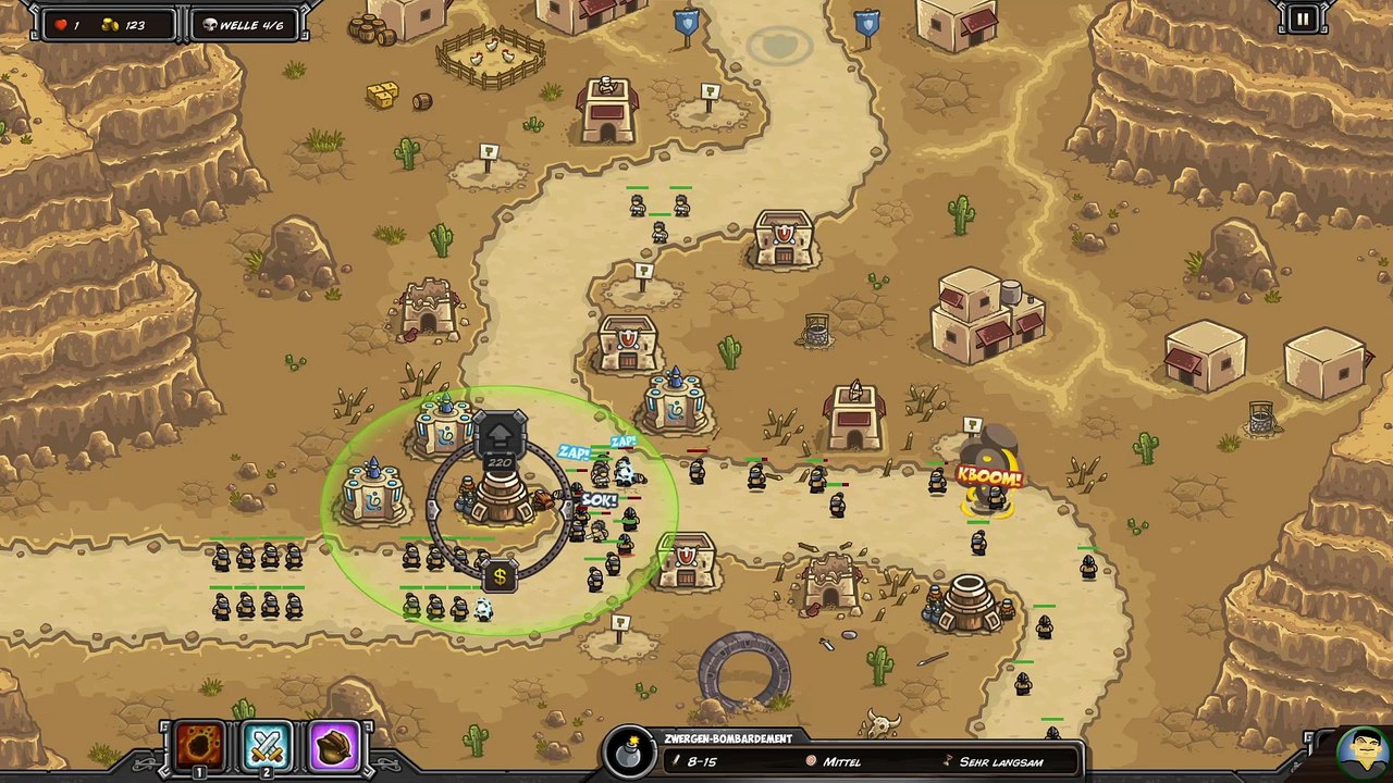 Wellenannehmmeister Brick ist zurück! | Kingdom Rush Frontiers 44