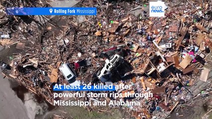 Biden declares emergency as crews dig through US storm wreckage