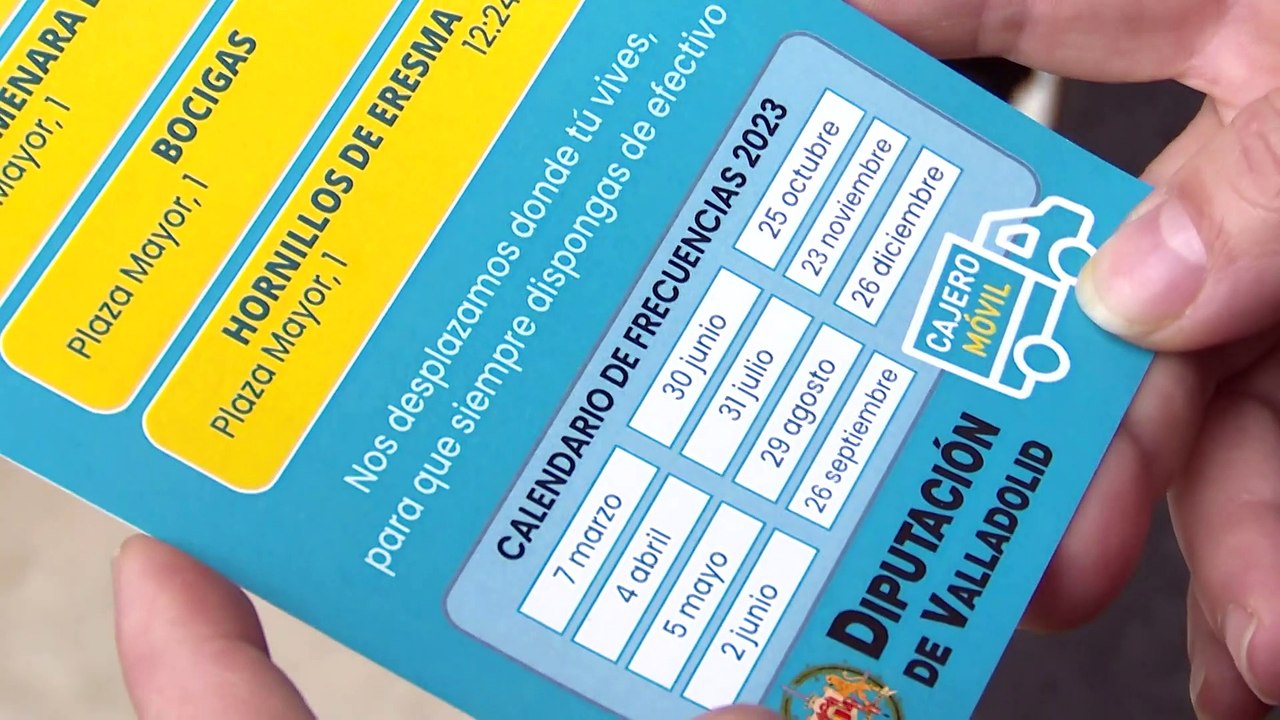 Vídeo del Cajero Móvil de Valladolid