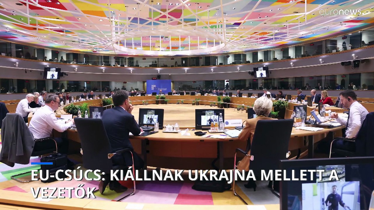 Az EU-csúcs résztvevői tudomásul vették, de nem üdvözölték a Putyin elleni elfogatóparancsot