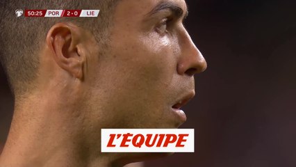 Les 119e et 120e buts de Ronaldo en sélection - Foot - Qualif. Euro 2024 - POR