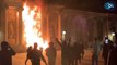 Radicales queman el Ayuntamiento de Burdeos en las protestas de la 