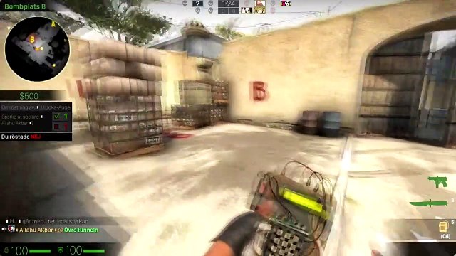CSGO - Ennoying kid says he is Russia Funny kid trolling