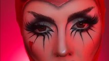 Makeup artist's infernal Valentine's look shows why trusting the process is important