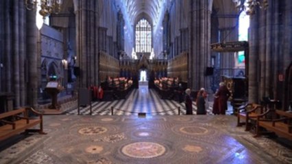 Abadía de Westminster abrirá a turistas descalzos el mosaico de la Coronación