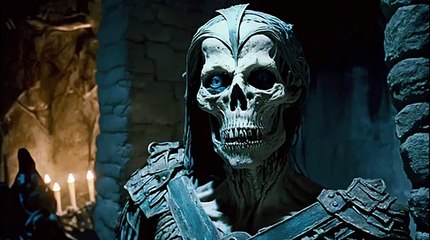 Skyrim as an 80s Dark Fantasy Film - AI Generated