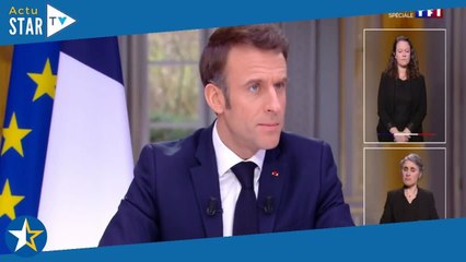 Pourquoi Emmanuel Macron a retiré discrètement sa montre durant son interview sur TF1 et France 2 ?