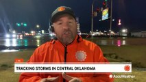 Severe storms lead to hail and heavy rain through the Plains