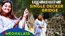 பழமையான Single Decker Bridge | Grass Broom Garden❤️ | Assam Meghalaya | Neels
