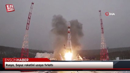 Rusya, Soyuz roketini uzaya fırlattı