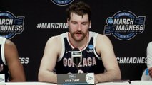 Gonzaga's Julian Strawther talks about game-winning shot to beat UCLA in NCAA Tournament