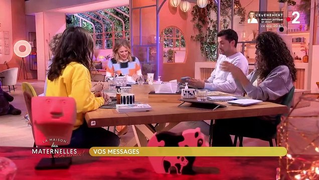 Véronique Jannot évoque son tout premier amour, un comédien bien connu du grand public, dans Les Maternelles sur France 2.