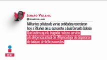 Mensaje de Jenaro Villamil sobre asesinato de Colosio y cambios en el PRI