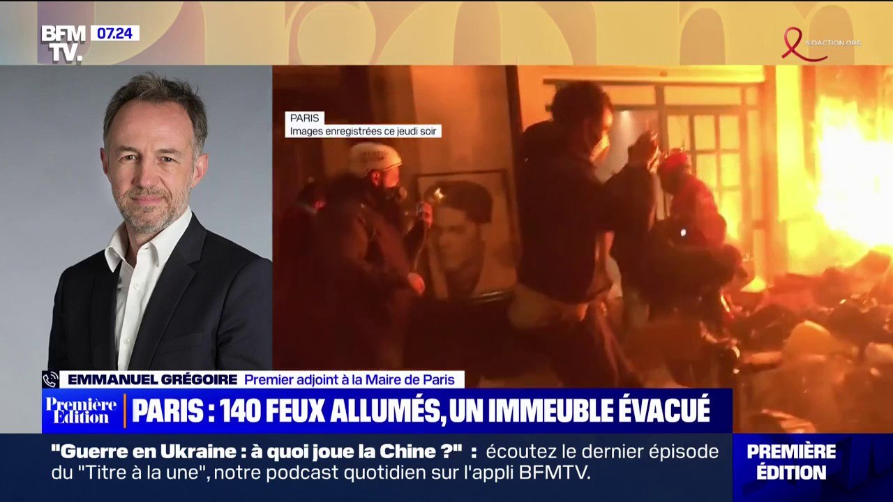 "C'est faux, c'est un mensonge": Emmanuel Grégoire, premier adjoint à la Mairie de Paris, assure que la ville ne paye pas les éboueurs en grève