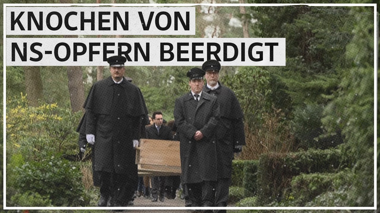 Deutschland hält Beerdigung für Knochenfunde von NS-Opfern ab