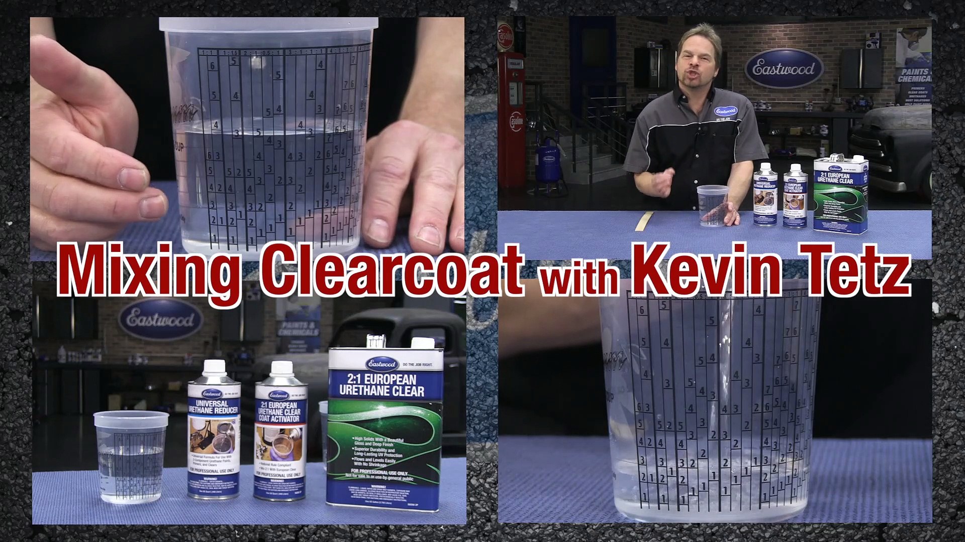 How To Mix Clear Coat Using Paint Mixing Cups with Kevin Tetz - Eastwood -  video Dailymotion