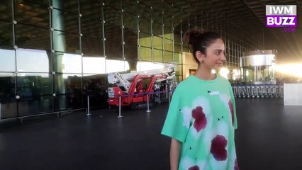 Rakul Preet Singh spotted at Airport