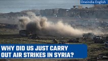 US conducts air strikes in Syria after Iranian drone attack kills American contractor |Oneindia News
