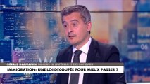 Gérald Darmanin : «270.000 étrangers par an passeront un examen de Français et s’ils ne l’ont pas : pas de titre de séjour»