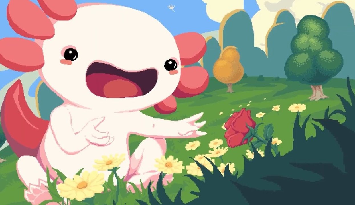 AK-xolotl - In dem Rogue-Lite greifen niedliche Molche zu den Waffen