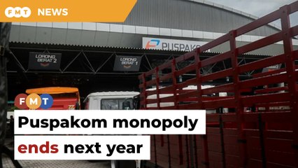 Puspakom monopoly on vehicle inspections to end next year