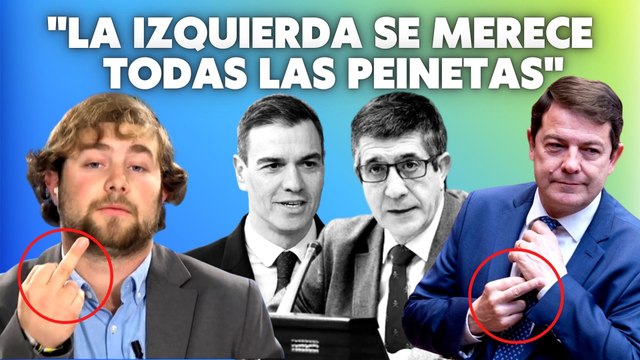 Josué Cárdenas hace la peineta a Pedro Sánchez, Patxi, Marlaska y a toda la izquierda hipócrita