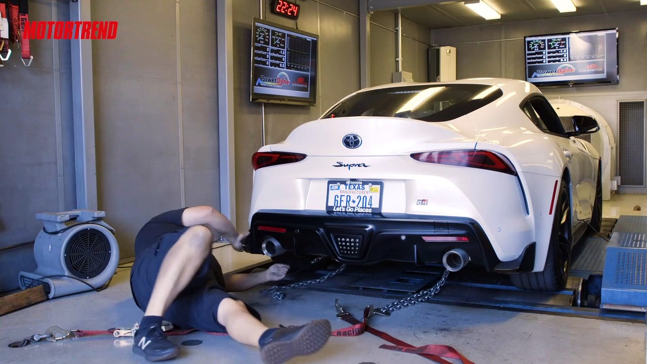 First Test: Running a 2020 Toyota GR Supra on the Dyno