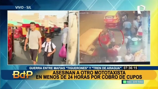 SJL: denuncian que mafias estarían cobrando 3 soles diarios a mototaxistas para dejarlos trabajar