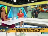 Por presunto cobro de cupos: Asesinan a otro mototaxista en menos de 24 horas en SJL