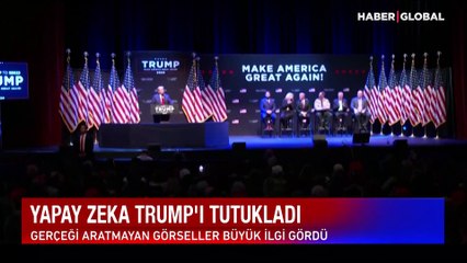 Yapay zeka Trump'ı tutukladı... Gerçeği aratmayan görseller büyük ilgi gördü