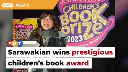 Sarawakian wins major children’s book award in the UK