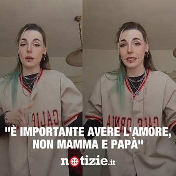 Salvietta di riso: È importante avere l'amore, non mamma e papà
