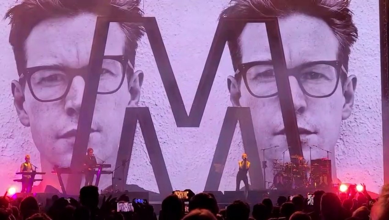 DEPECHE MODE - World In My Eyes [LIVE Golden 1 Center Sacramento USA 23.03.2023] Tribute to Andy Fletch Fletcher
