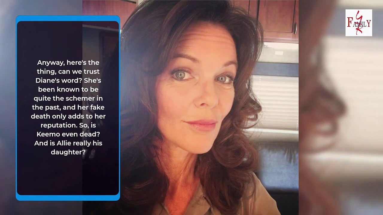 Allie Exposed as Keemo Fake Daughter, Diane Fooled Everyone Young and the Restle