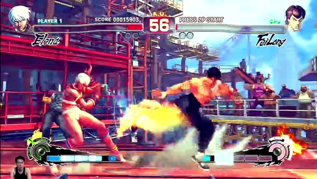 (PS3) Ultra Street Fighter 4 - 96 - Elena - Lv Hardest