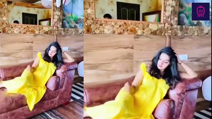 Malavika C Menon New Yellow Cute Outfits