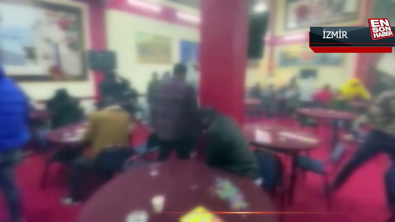 İzmir'de kumar oynarken suçüstü yakalanan 278 kişiye para cezası kesildi