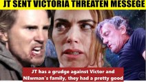 CBS Young And The Restless Victoria and the fear of JT return - Victor declares