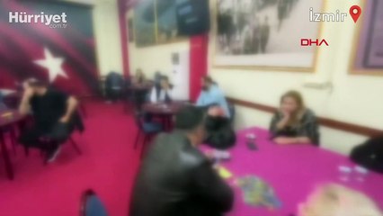 İzmir'de kumar oynarken suçüstü yakalanan 278 kişiye para cezası