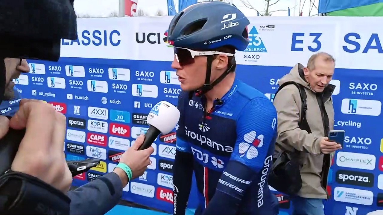 E3 Saxo Classic 2023 - Valentin Madouas : "Si on peut gagner l'E3 Classic..."