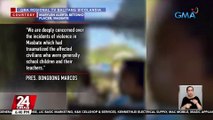 PBBM, ikinabahala ang mga engkuwentro sa Masbate na nagdudulot daw ng trauma sa mga apektadong sibilyan | 24 Oras