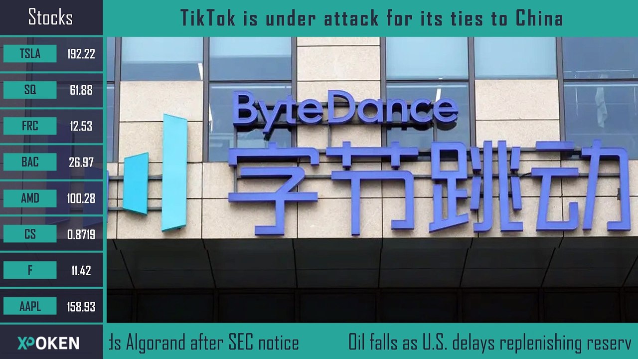 Xpoken nouvelles. TikTok est attaqué pour ses liens avec la Chine