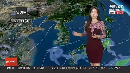 [날씨] 주말도 누런 모래먼지…오후 충청이남 비